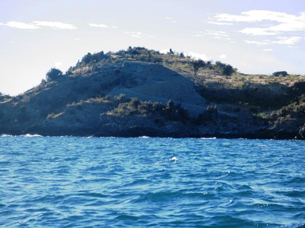 Erosion potential is demonstrated in this image of a trail zig zag